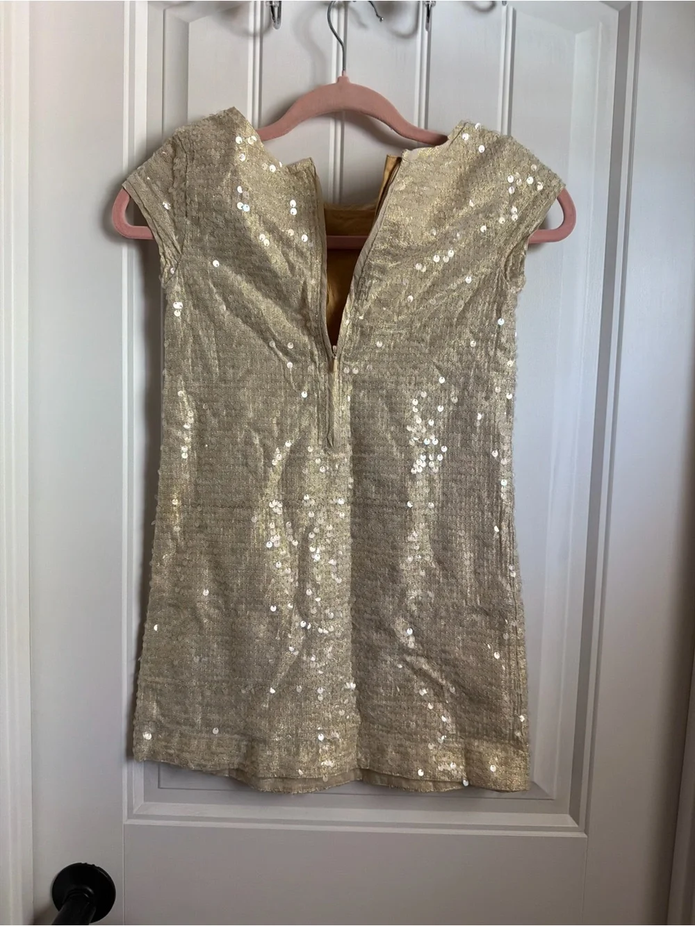 Girls GAP Shiny Sequin Mini Dress 8